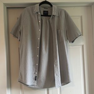 AE cotton button up shirt